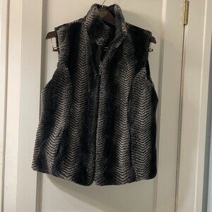 Giacca Reversible Vest Faux Fur Medium